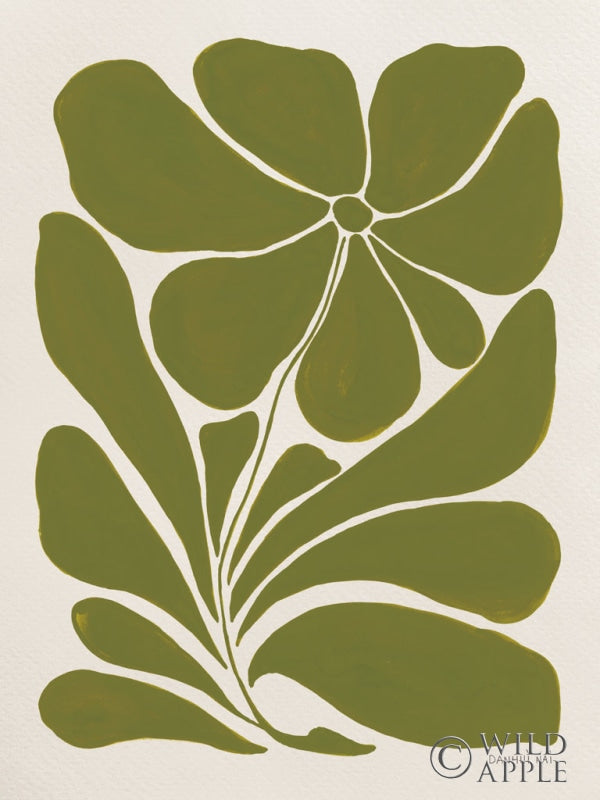 Reproduction of Blooming Joy I Green by Danhui Nai - Wall Decor Art