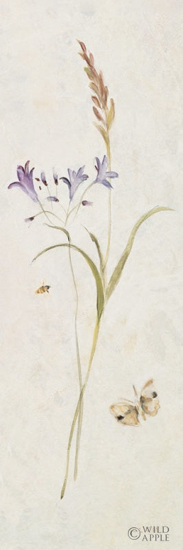 Reproduction of Wild Wallflowers III Panel by Cheri Blum - Wall Decor Art