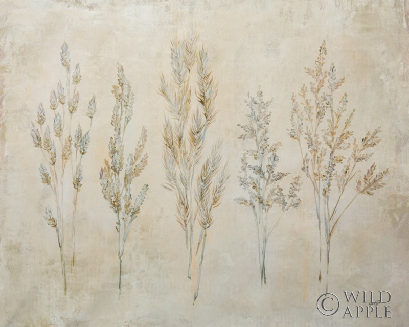 Reproduction of Whispering Grasses I by Julia Purinton - Wall Decor Art