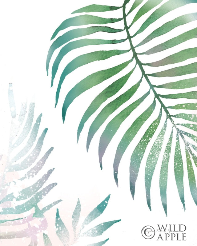 Reproduction of Tropical Leaves II by Kasia Kucwaj-Tybur - Wall Decor Art
