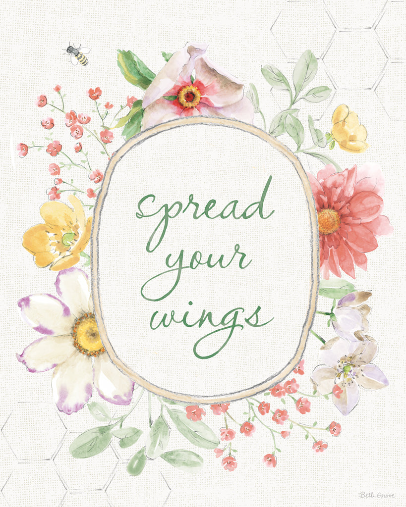 Reproduction of Afternoon in the Garden VI by Beth Grove - Wall Decor Art