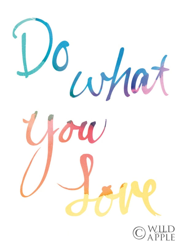 Reproduction of Aurora Love White by Mike Schick - Wall Decor Art