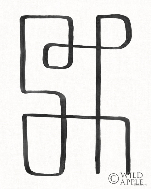 Reproduction of Abstract Squiggle II by Beth Grove - Wall Decor Art