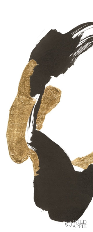 Reproduction of Bold Gold Tall III by Chris Paschke - Wall Decor Art