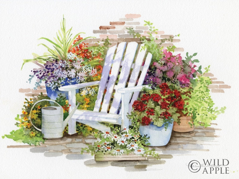 Reproduction of Sit a Spell by Kathleen Parr McKenna - Wall Decor Art