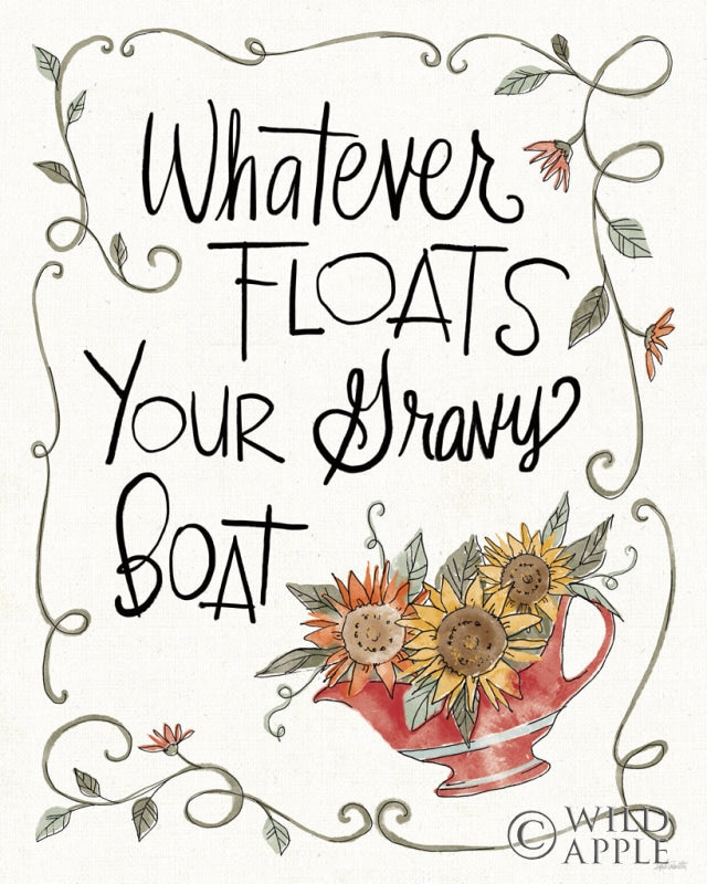 Reproduction of Harvest Fun VII by Anne Tavoletti - Wall Decor Art