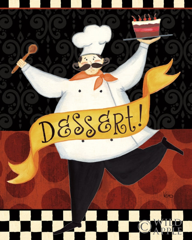 Reproduction of Bon Appetit II by Veronique Charron - Wall Decor Art