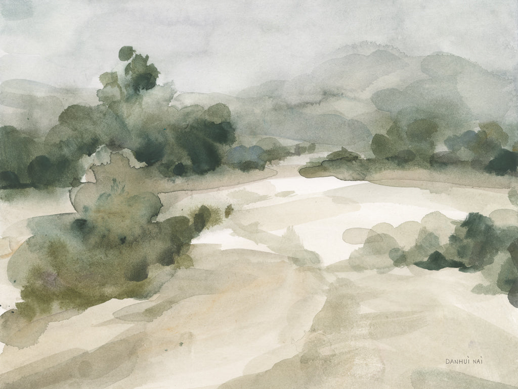 Reproduction of Verdant II by Danhui Nai - Wall Decor Art