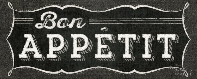 Reproduction of La Cuisine Chalk I by Pela Studio - Wall Decor Art