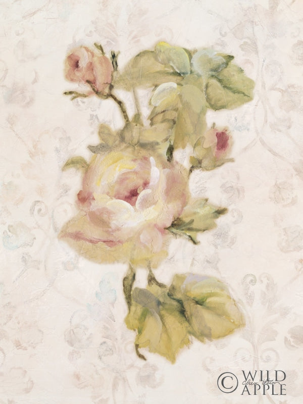 Reproduction of Roses on Vine I by Cheri Blum - Wall Decor Art