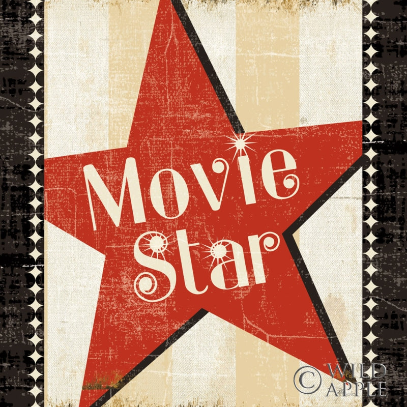 Movie Star Border 8X8 Posters Prints & Visual Artwork