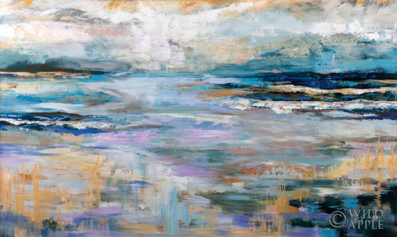 Reproduction of Coastal View by Jeanette Vertentes - Wall Decor Art