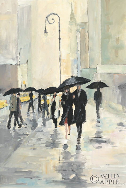 City In The Rain Posters Prints & Visual Artwork