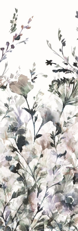 Reproduction of Transparent Garden II Panel II Neutral by Wild Apple Portfolio - Wall Decor Art