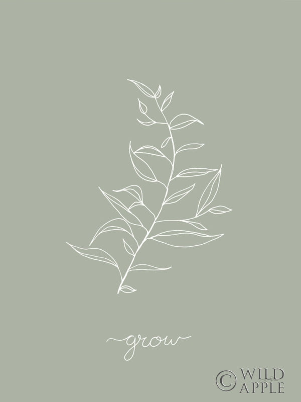 Reproduction of Delicate Wildflowers II by Katrina Pete - Wall Decor Art