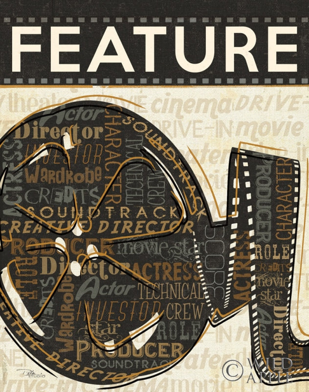 Reproduction of Cinema IV by Pela Studio - Wall Decor Art