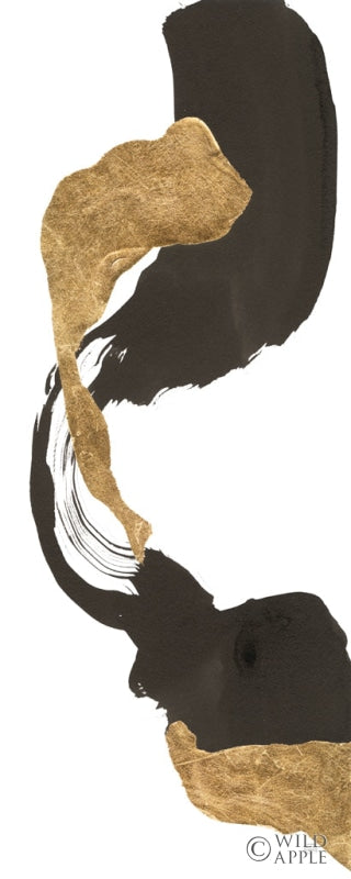 Reproduction of Bold Gold Tall I by Chris Paschke - Wall Decor Art