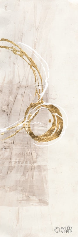 Reproduction of Incised Walnut Gold II by Chris Paschke - Wall Decor Art