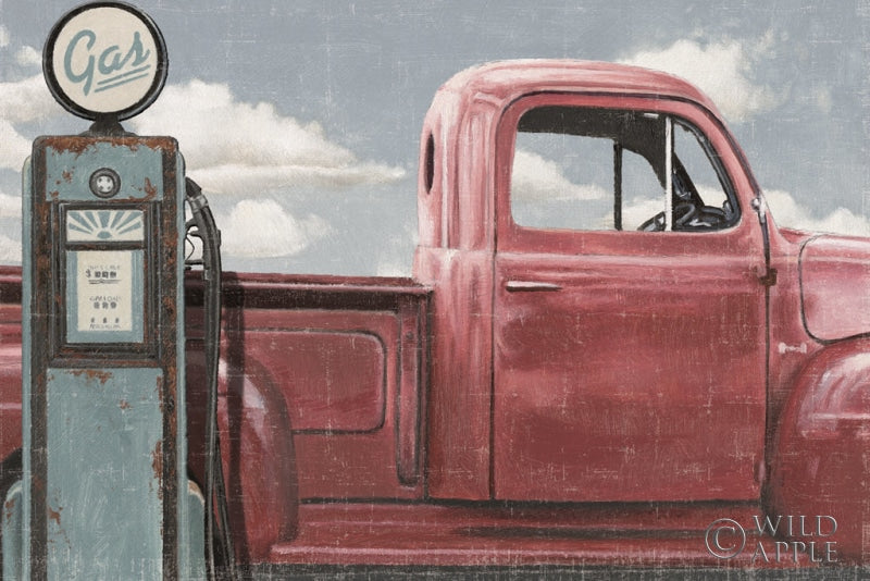 Vintage Truck I Posters Prints & Visual Artwork