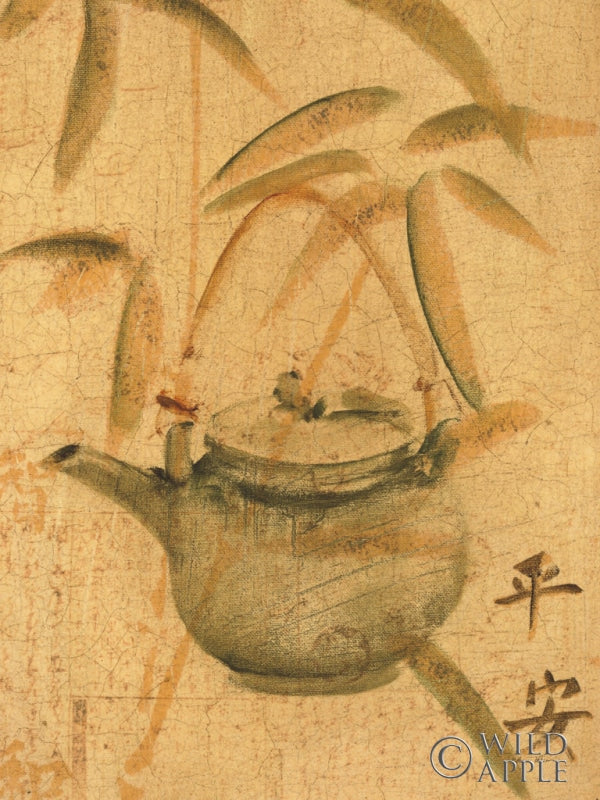 Reproduction of Asian Teapot I by Cheri Blum - Wall Decor Art