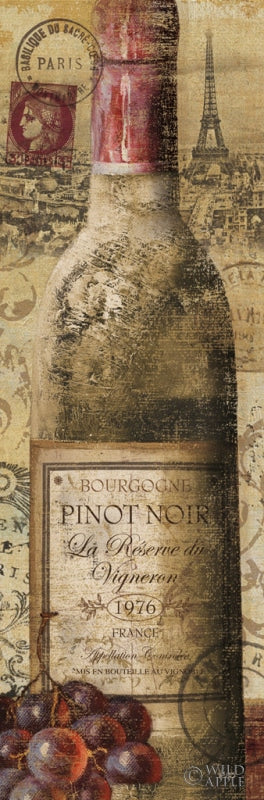 European Wines Ii Crop Posters Prints & Visual Artwork