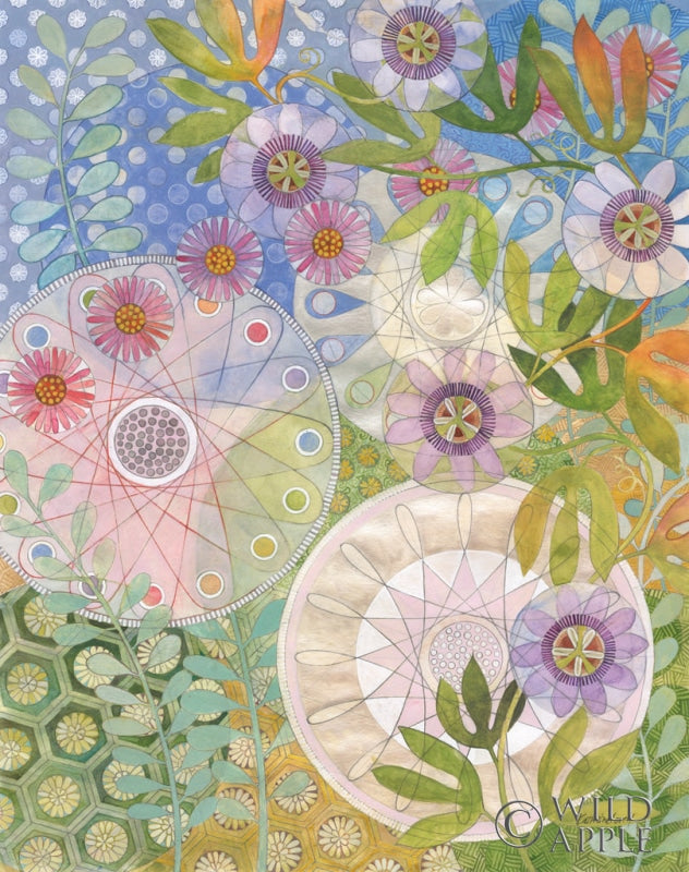 Reproduction of Whimsical Garden IV by Kathrine Lovell - Wall Decor Art