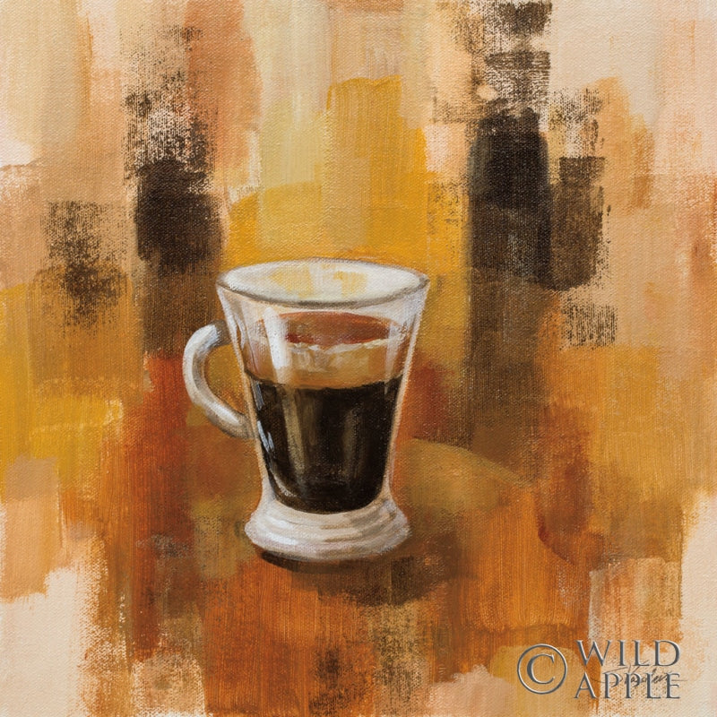 Abstract Coffee Iv Posters Prints & Visual Artwork