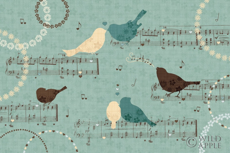 Song Birds Iii Posters Prints & Visual Artwork
