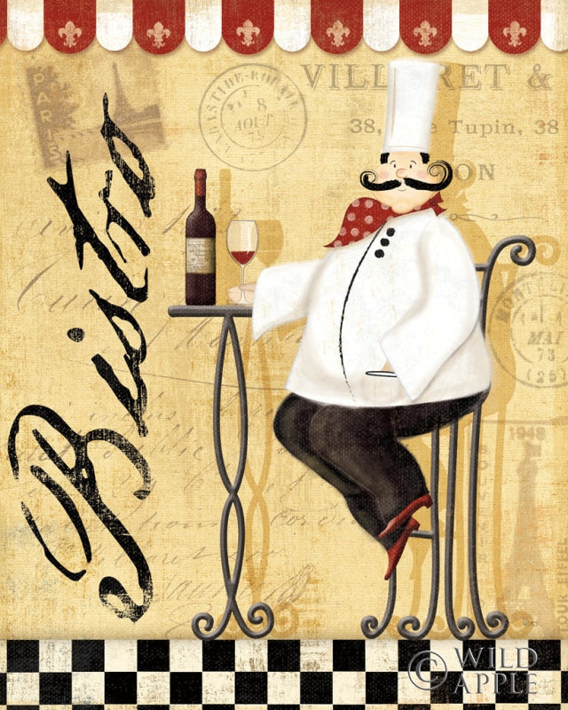 Reproduction of Chefs Break I by Veronique Charron - Wall Decor Art