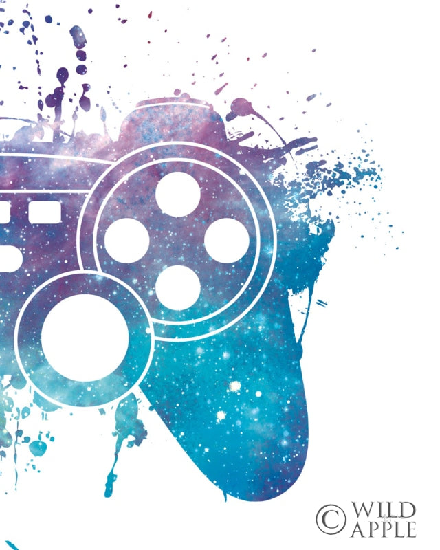 Reproduction of Gamer Splash VII by Mary Urban - Wall Decor Art