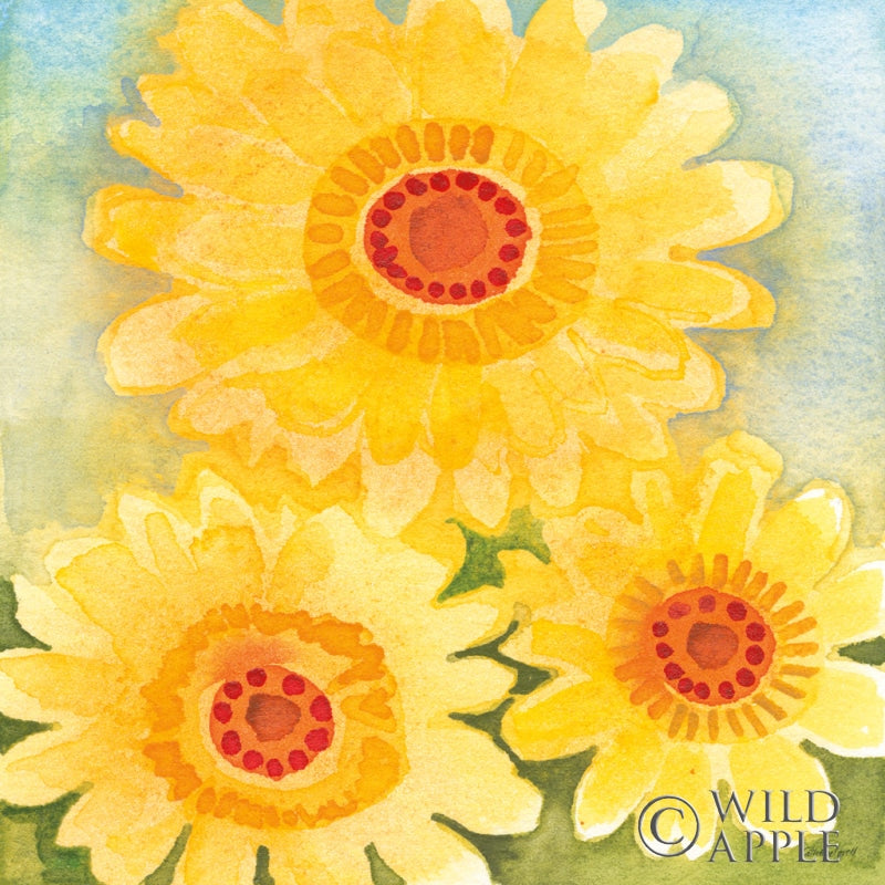 Daisy Day Ii Posters Prints & Visual Artwork