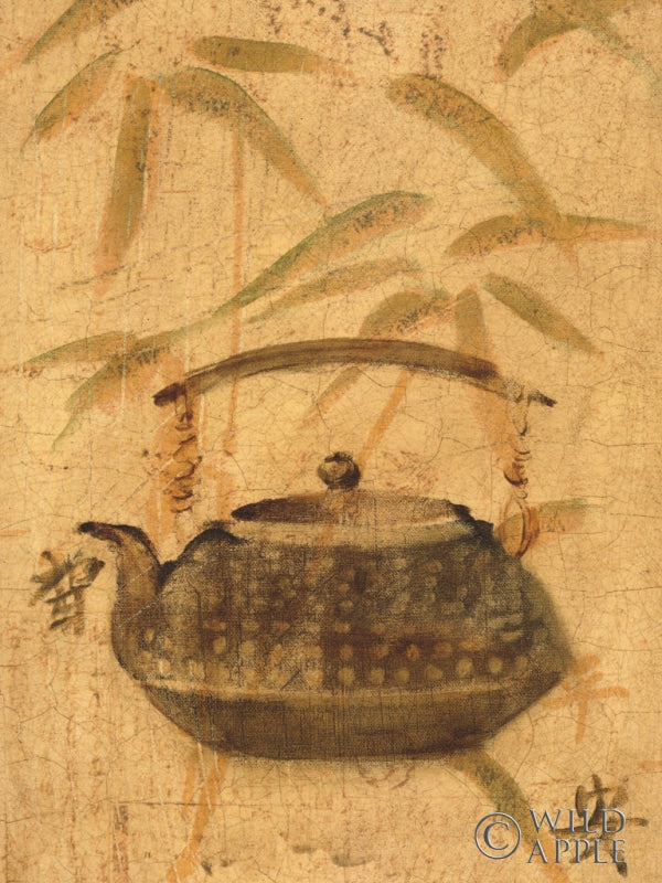 Reproduction of Asian Teapot III by Cheri Blum - Wall Decor Art