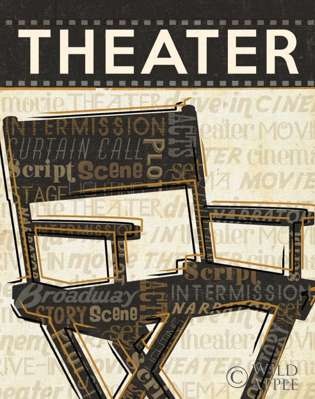 Reproduction of Cinema III by Pela Studio - Wall Decor Art