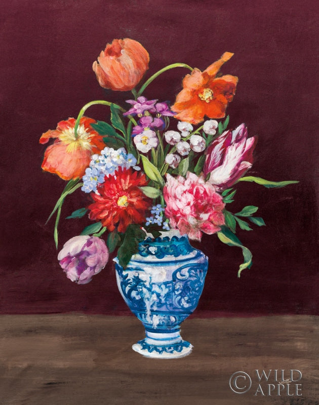 Reproduction of Masterful II Pomegranate by Julia Purinton - Wall Decor Art