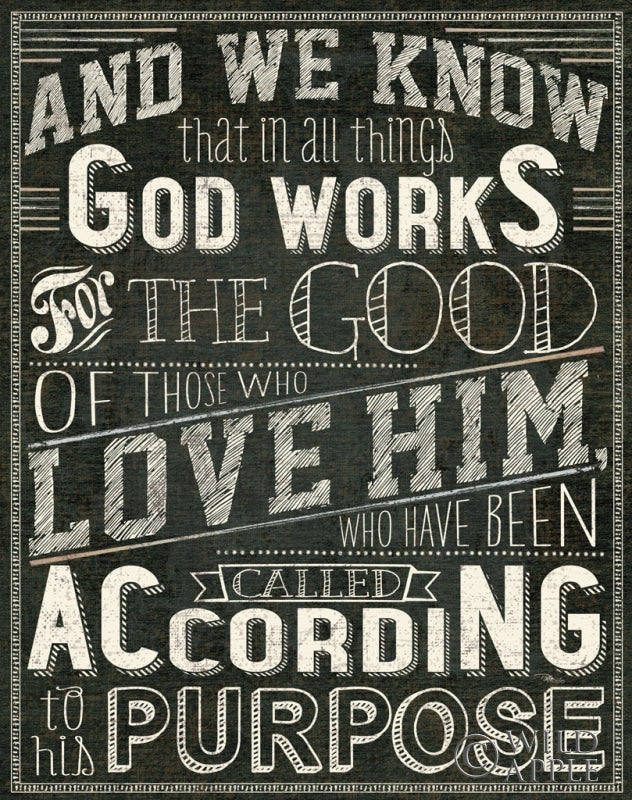 Reproduction of Holy Words I by Pela Studio - Wall Decor Art