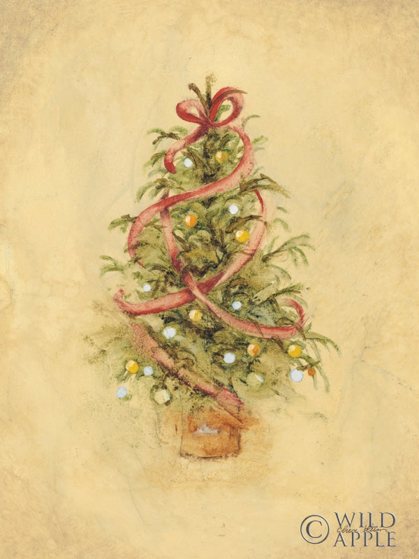 Reproduction of Christmas Tree II by Cheri Blum - Wall Decor Art