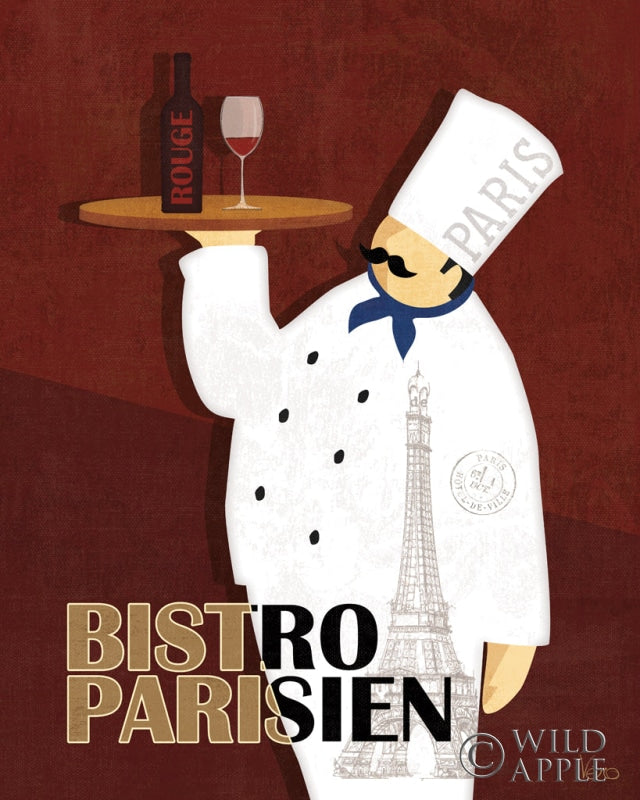 Reproduction of Chef du Monde II by Veronique Charron - Wall Decor Art