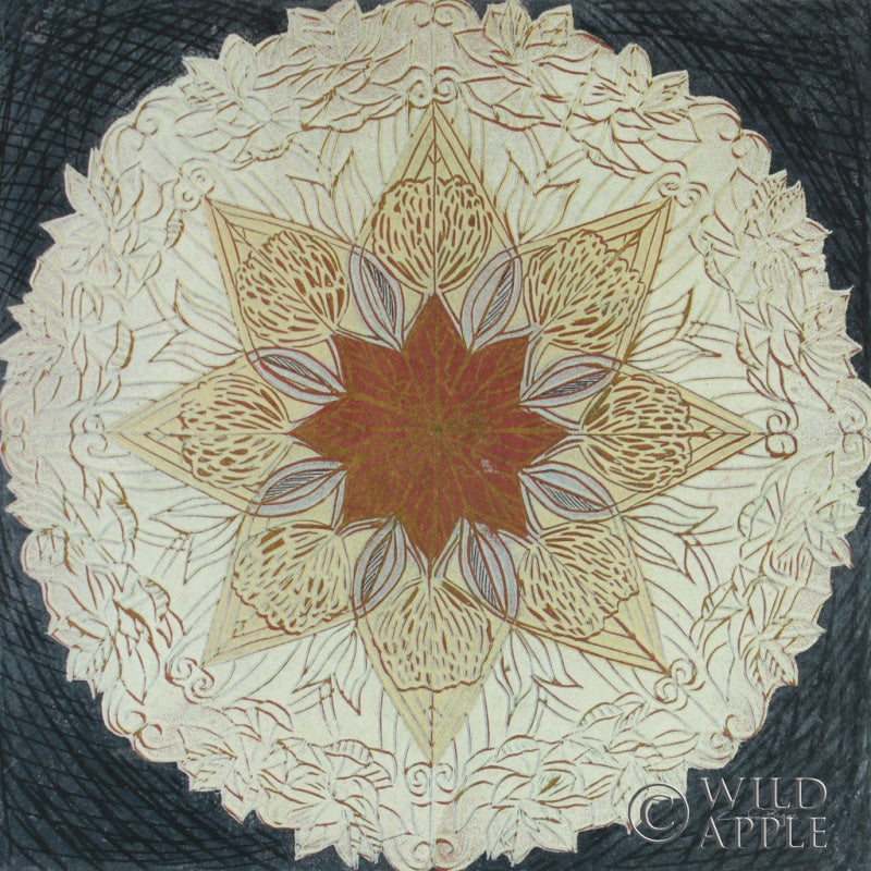 Reproduction of Starshine Mandala I by Candra Boggs - Wall Decor Art
