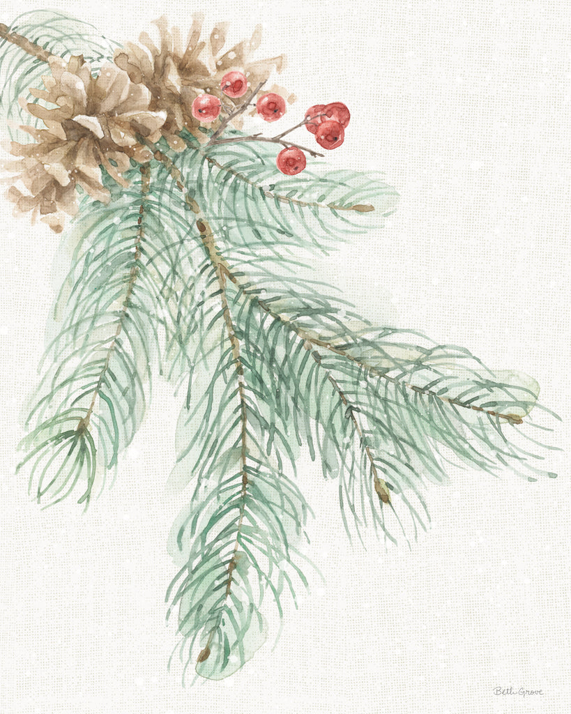 Reproduction of Wooded Winter VIII by Beth Grove - Wall Decor Art