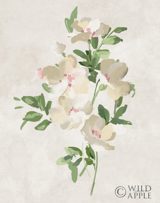 Reproduction of Impressionist Garden II Neutral by Danhui Nai - Wall Decor Art